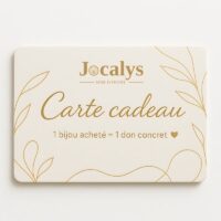 Carte Cadeau Jocalyscom Les Bijoux Solidaires