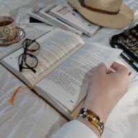 Bracelet De Perles Plates Re•ve Originel™ Ambre