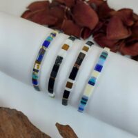 Bracelets De Perles Plates Re•ve Originel™ Ensemble Intemporel 1