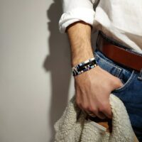 Bracelets De Perles Plates Re•ve Originel™ Ensemble Intemporel 11