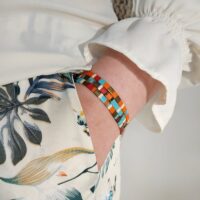 Bracelets De Perles Plates Re•ve Originel™ Ensemble Iseris 19