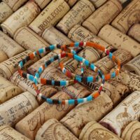 Bracelets De Perles Plates Re•ve Originel™ Ensemble Iseris 9