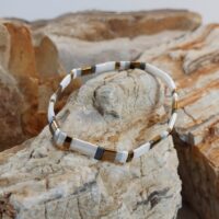 Bracelets De Perles Plates Re•ve Originel™ Ensemble Ora 7