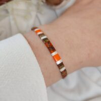 Bracelet De Perles Plates Re•ve Originel™ Atis 7