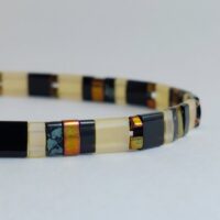 Bracelet De Perles Plates Re•ve Originel™ Houni 3