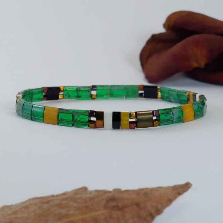 Bracelet De Perles Plates Re•ve Originel™ Juliette 2