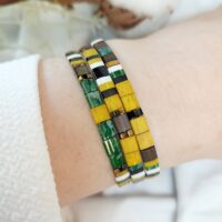 Bracelet De Perles Plates Re•ve Originel™ Juliette 6