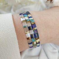 Bracelet De Perles Plates Re•ve Originel™ Lugio 5