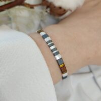 Bracelet De Perles Plates Re•ve Originel™ Mastea 6