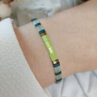 Bracelet De Perles Plates Re•ve Originel™ Niey 7