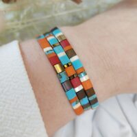 Bracelet De Perles Plates Re•ve Originel™ Nola 5