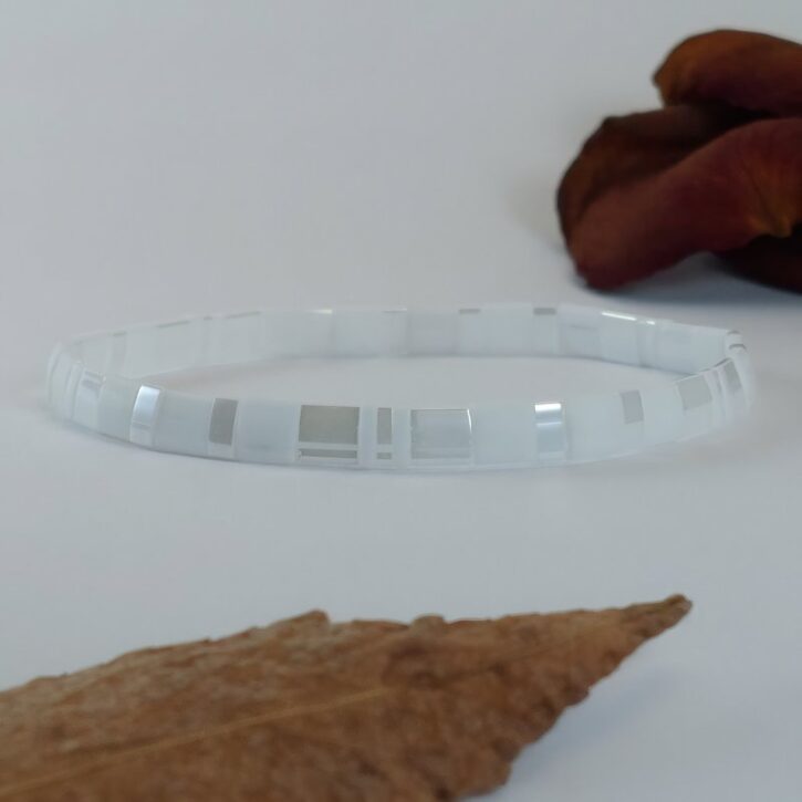 Bracelet De Perles Plates Re•ve Originel™ Pure 1