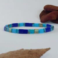 Bracelet De Perles Plates Re•ve Originel™ Sea 2