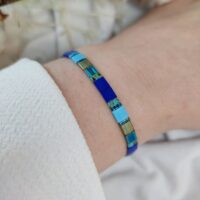 Bracelet De Perles Plates Re•ve Originel™ Sea 7