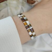 Bracelet De Perles Plates Re•ve Originel™ Sophie 6