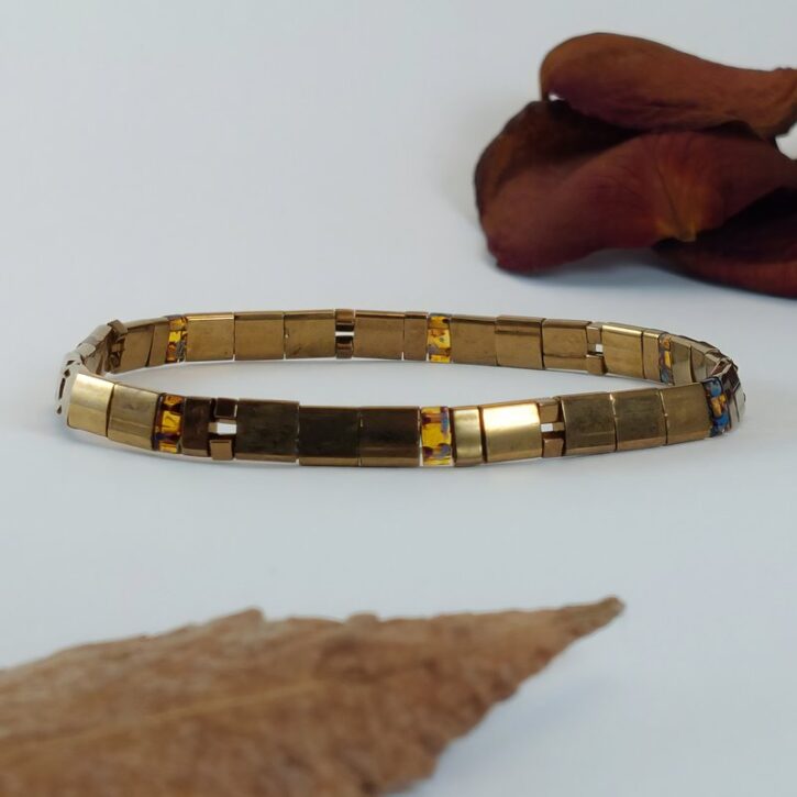 Bracelet De Perles Plates Re•ve Originel™ Xoe 1