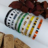 Bracelets De Perles Plates Re•ve Originel™ Collection Mystere Animaux 1