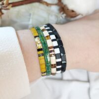 Bracelets De Perles Plates Re•ve Originel™ Collection Mystere Animaux 27