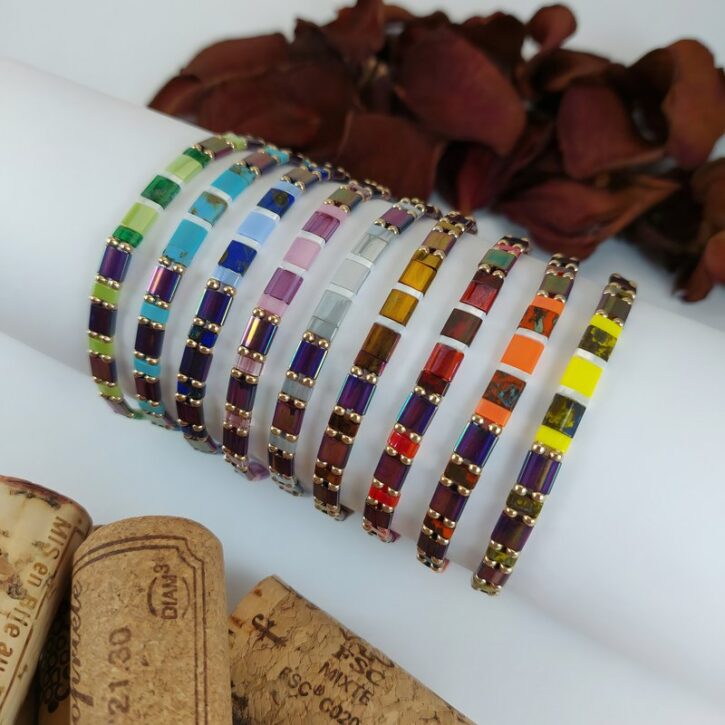 Bracelets De Perles Plates Re•ve Originel™ Collection Mystere Aventure 1