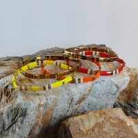 Bracelets De Perles Plates Re•ve Originel™ Collection Mystere Bonheur 17