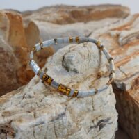 Bracelets De Perles Plates Re•ve Originel™ Collection Mystere Bonheur 24