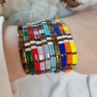 Bracelets De Perles Plates Re•ve Originel™ Collection Mystere Bonheur 28