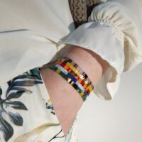 Bracelets De Perles Plates Re•ve Originel™ Ensemble Alice 12