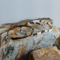 Bracelets De Perles Plates Re•ve Originel™ Ensemble Allure 4