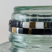 Bracelets De Perles Plates Re•ve Originel™ Ensemble Apollon 4