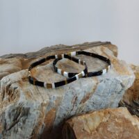 Bracelets De Perles Plates Re•ve Originel™ Ensemble Apollon 8