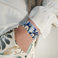 Bracelets De Perles Plates Re•ve Originel™ Ensemble Athena 28