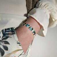 Bracelets De Perles Plates Re•ve Originel™ Ensemble Basile 15