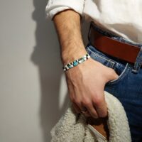 Bracelets De Perles Plates Re•ve Originel™ Ensemble Basile 18