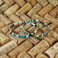 Bracelets De Perles Plates Re•ve Originel™ Ensemble Basile 7