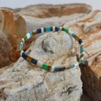 Bracelets De Perles Plates Re•ve Originel™ Ensemble Basile 9