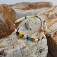 Bracelets De Perles Plates Re•ve Originel™ Ensemble Candice 11