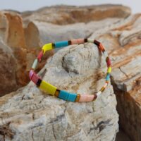 Bracelets De Perles Plates Re•ve Originel™ Ensemble Candice 13