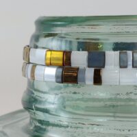 Bracelets De Perles Plates Re•ve Originel™ Ensemble Claire 4