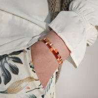 Bracelets De Perles Plates Re•ve Originel™ Ensemble Clementine 15