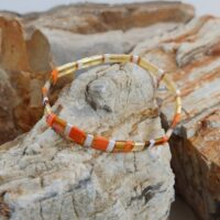 Bracelets De Perles Plates Re•ve Originel™ Ensemble Clementine 9