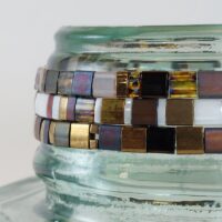 Bracelets De Perles Plates Re•ve Originel™ Ensemble Ebene 2