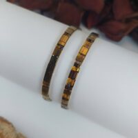 Bracelets De Perles Plates Re•ve Originel™ Ensemble Elegance 1