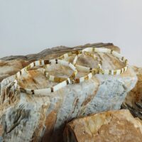 Bracelets De Perles Plates Re•ve Originel™ Ensemble Elia 10