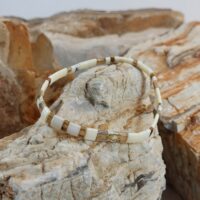 Bracelets De Perles Plates Re•ve Originel™ Ensemble Emilie 13