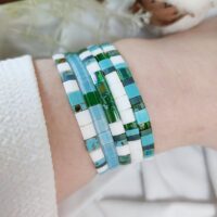 Bracelets De Perles Plates Re•ve Originel™ Ensemble Freeze 21