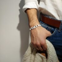 Bracelets De Perles Plates Re•ve Originel™ Ensemble Juliana 18