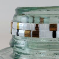 Bracelets De Perles Plates Re•ve Originel™ Ensemble Juliana 4