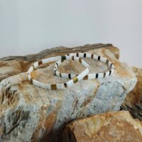 Bracelets De Perles Plates Re•ve Originel™ Ensemble Juliana 8