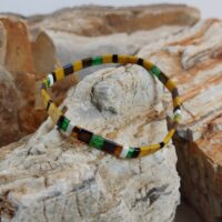 Bracelets De Perles Plates Re•ve Originel™ Ensemble Jungle 12