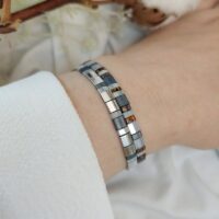 Bracelets De Perles Plates Re•ve Originel™ Ensemble Luce 11